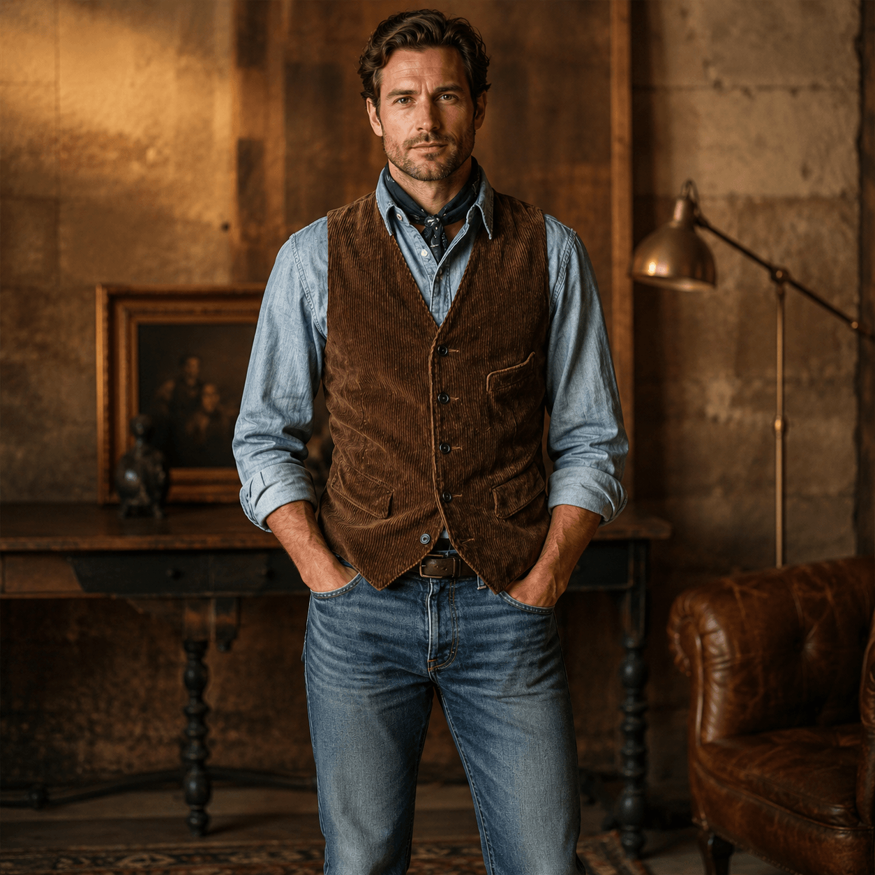 ADOLFO™ | VINTAGE JACKET AND VEST