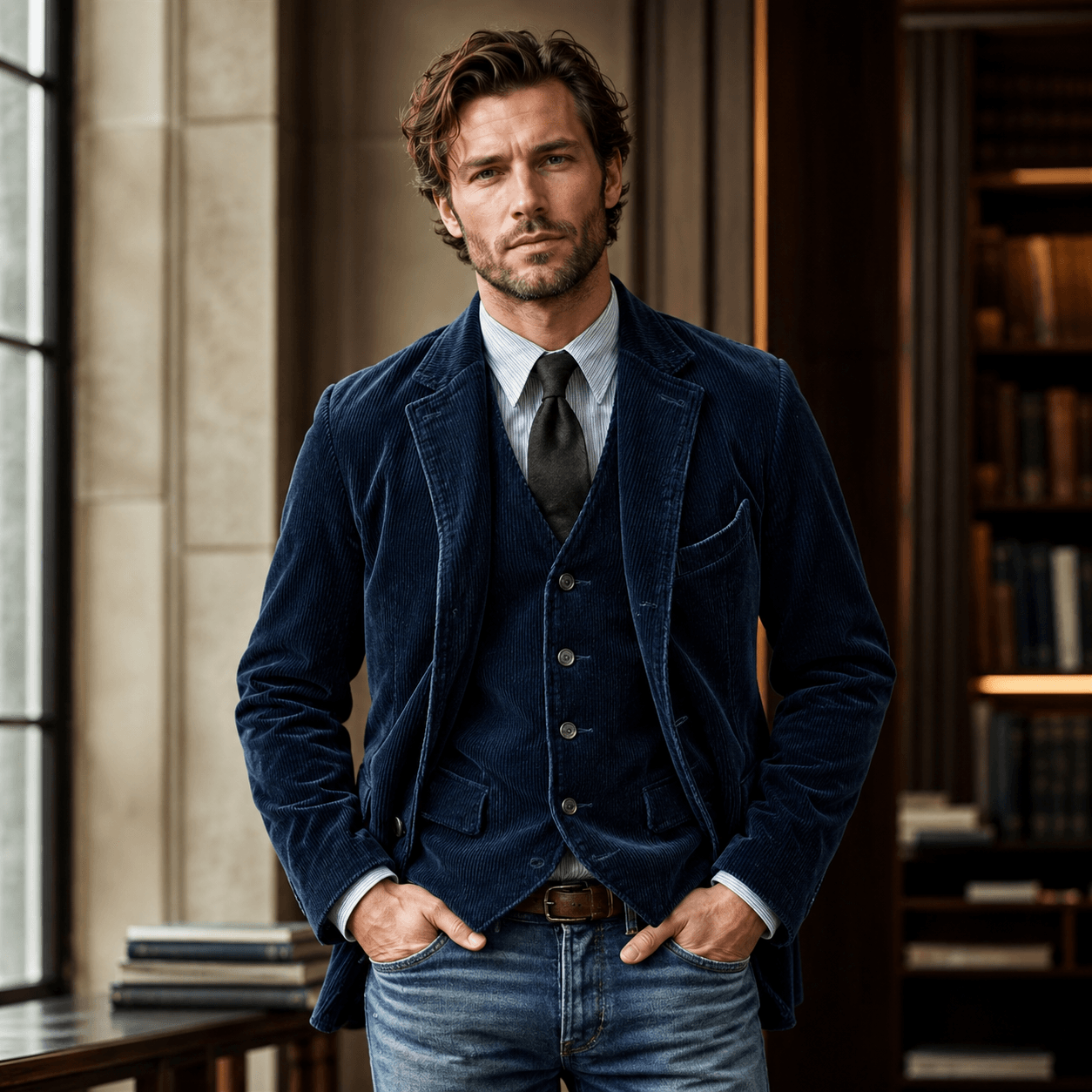 ADOLFO™ | VINTAGE JACKET AND VEST