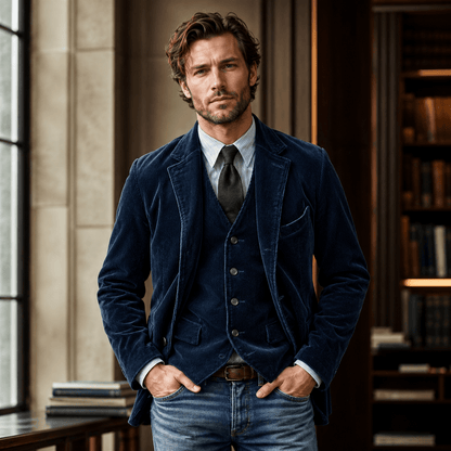 ADOLFO™ | VINTAGE JACKET AND VEST