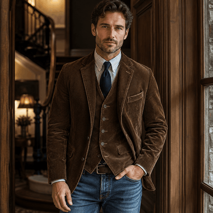 ADOLFO™ | VINTAGE JACKET AND VEST