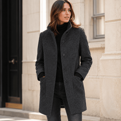 Zimfira - Long-Sleeve Windbreaker Coat