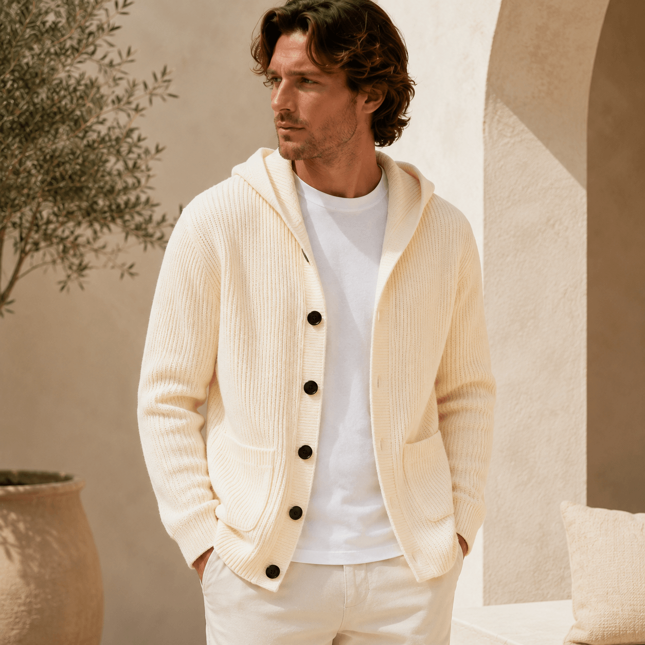 Gabriel | Ribbed Cardigan