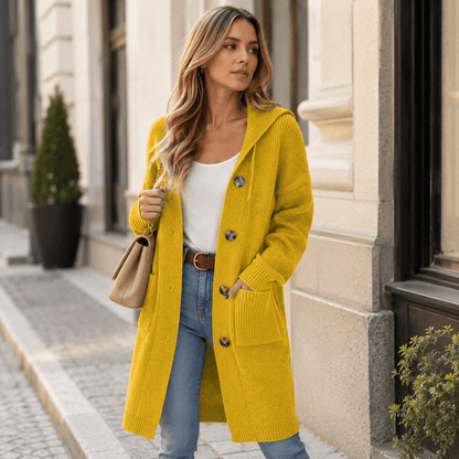 Mareena - Elegant Long Cardigan