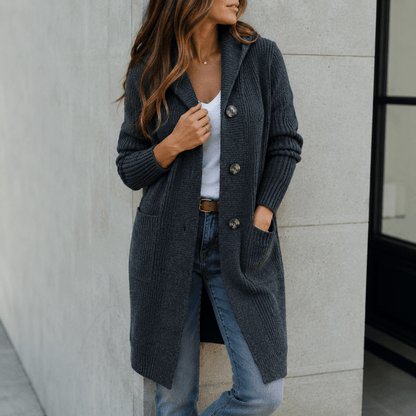 Mareena - Elegant Long Cardigan