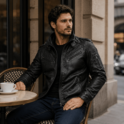 Lumian | Formal Leather Jacket for Men