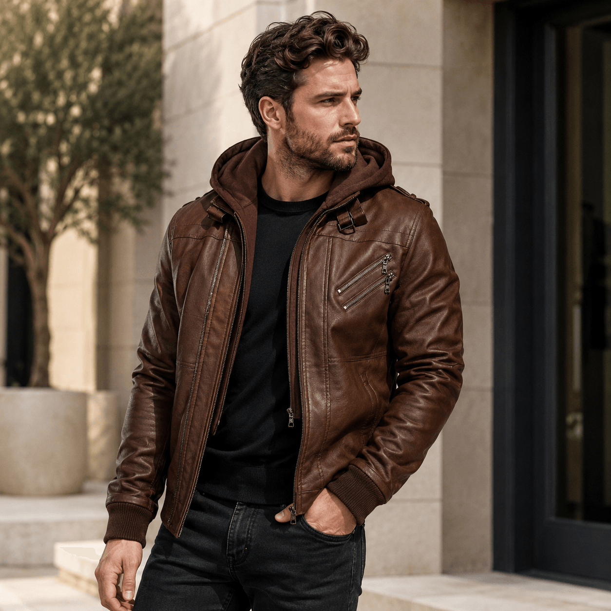 Olisa | Heritage Leather Jacket