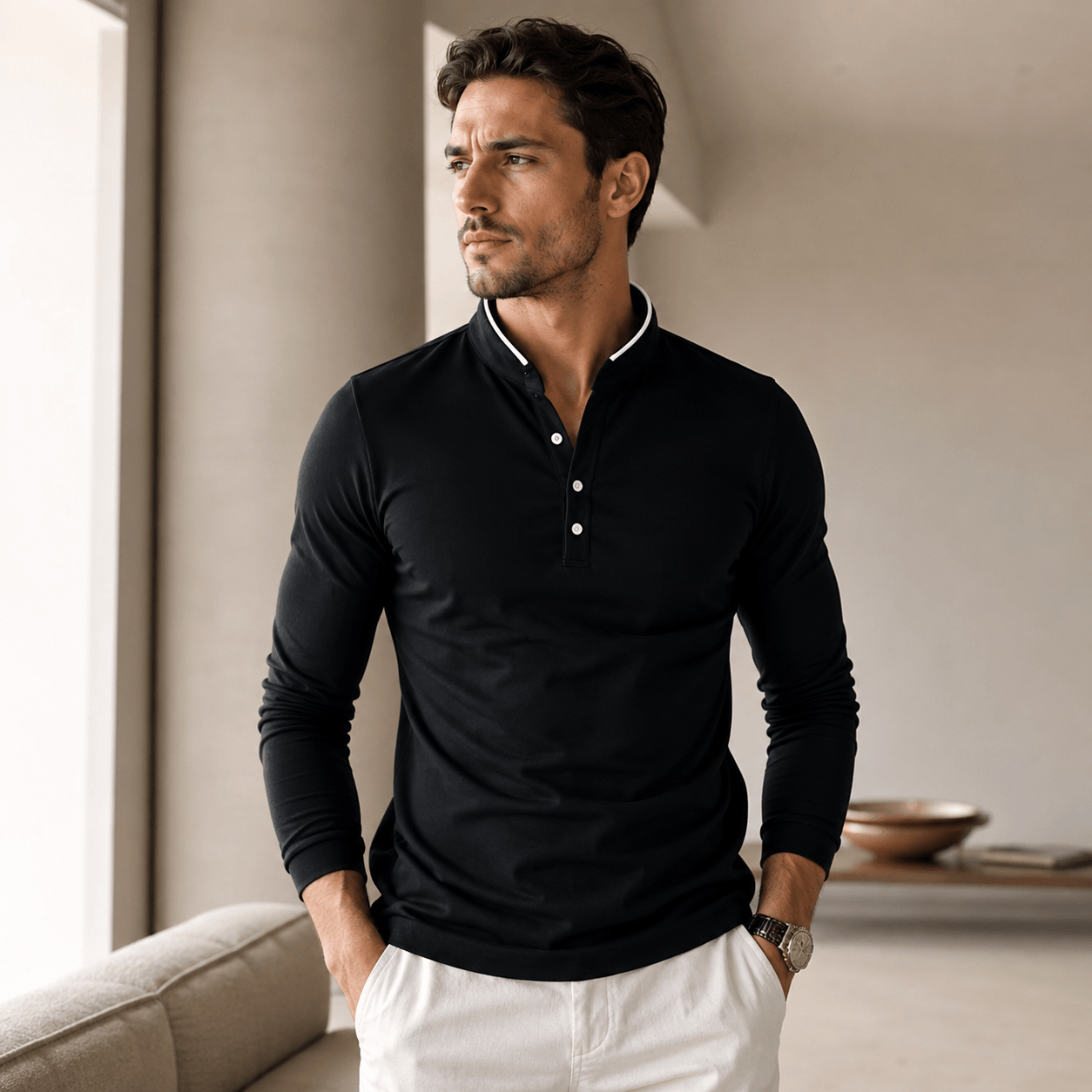 Demen | Luxury Long-Sleeve Sweater for Men