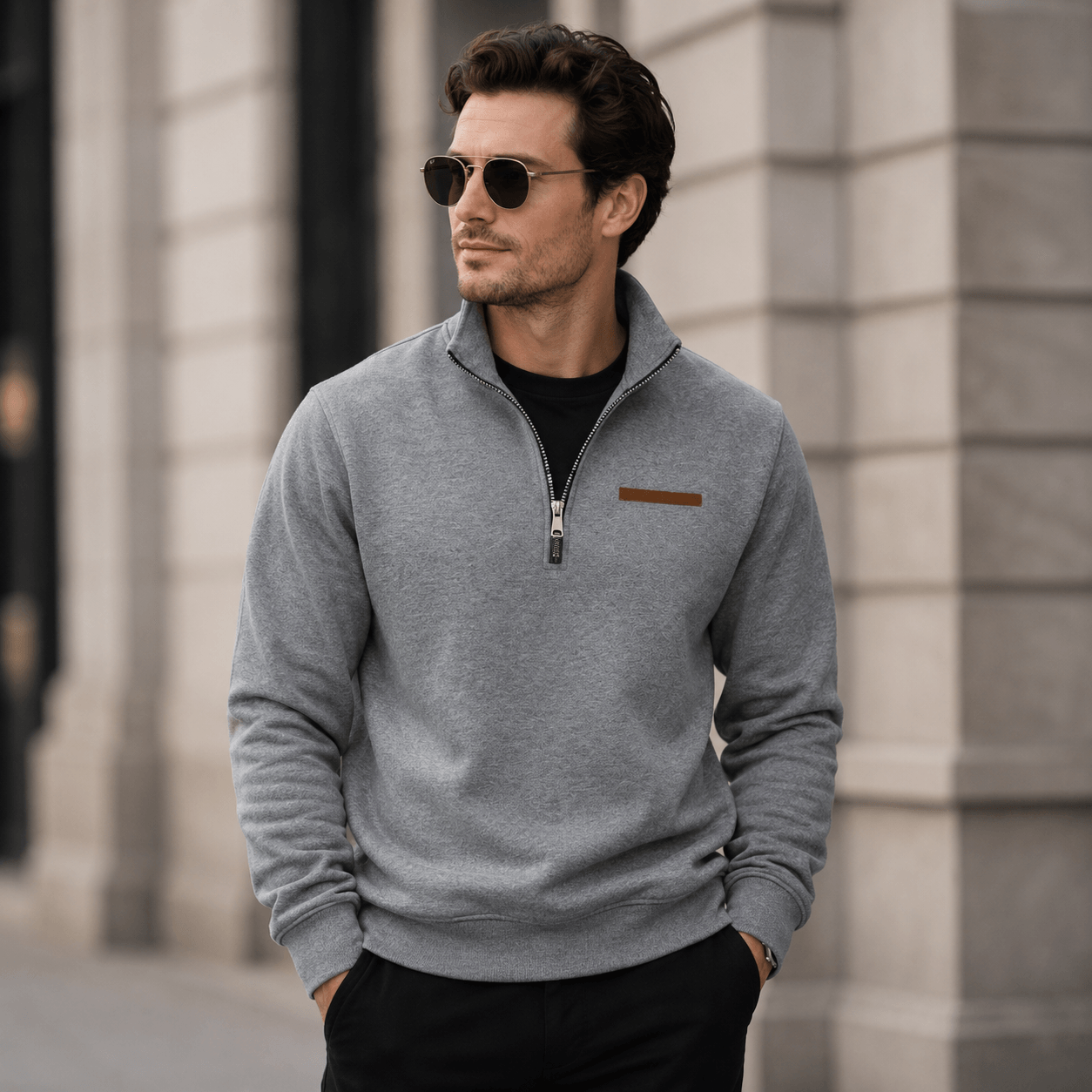 Lorenza - Casual Fleece Sweatshirt for Men