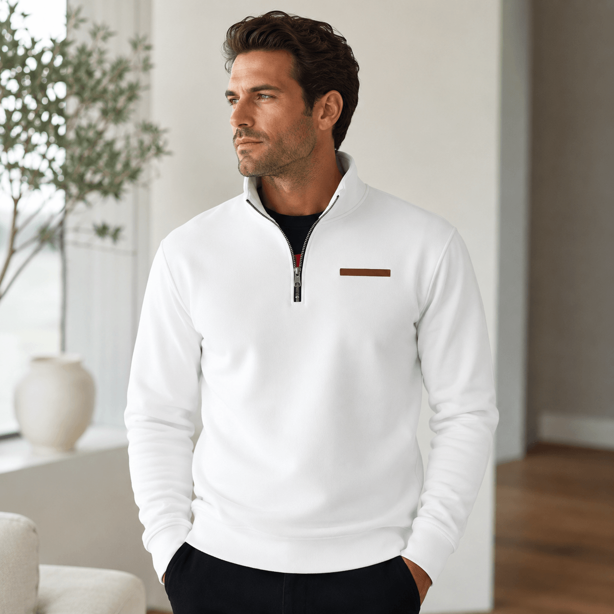 Lorenza - Casual Fleece Sweatshirt for Men