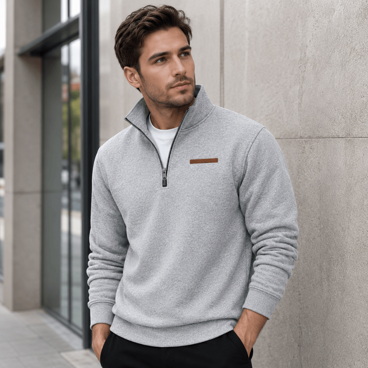 Lorenza - Casual Fleece Sweatshirt for Men