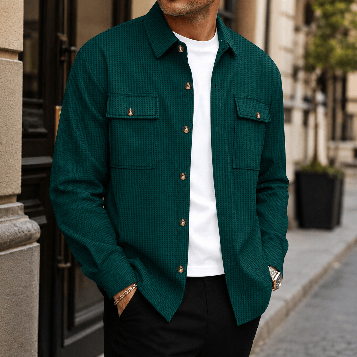 SveaKurd – Men’s Soft Corduroy Shirt