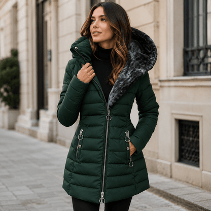 Kori™ | Hooded Quilted Winter Coat