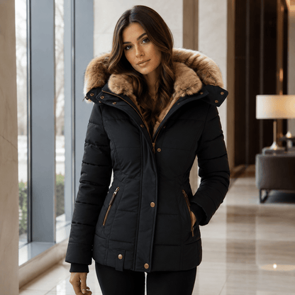 Aniek | Warm Winter Coat with Soft Fur Lining