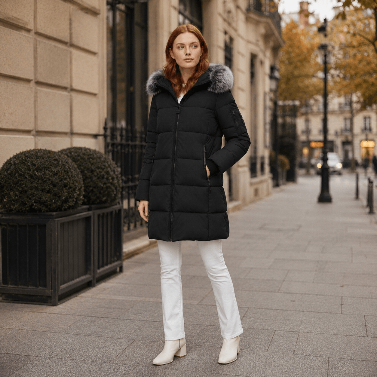 Riana - Quilted Winter Coat