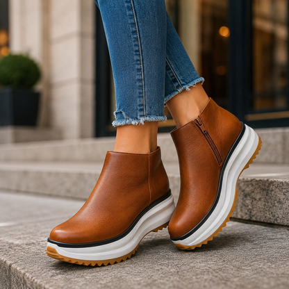 Avery Loft Platform Ankle Boots