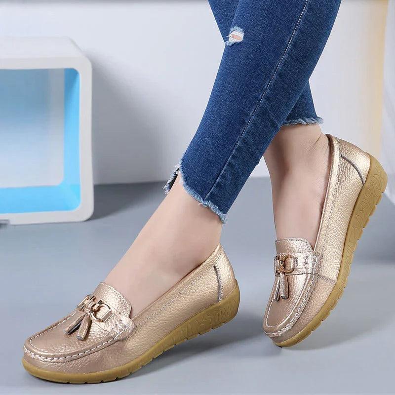 Soft Angel™ Leather Orthopedic Sneakers