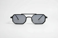 Black with Gradient Blue Lenses