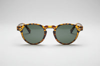 Leopard with Green Lenses