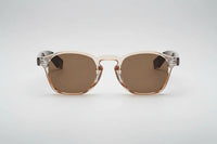 Transparent/Turtle with Brown Lenses