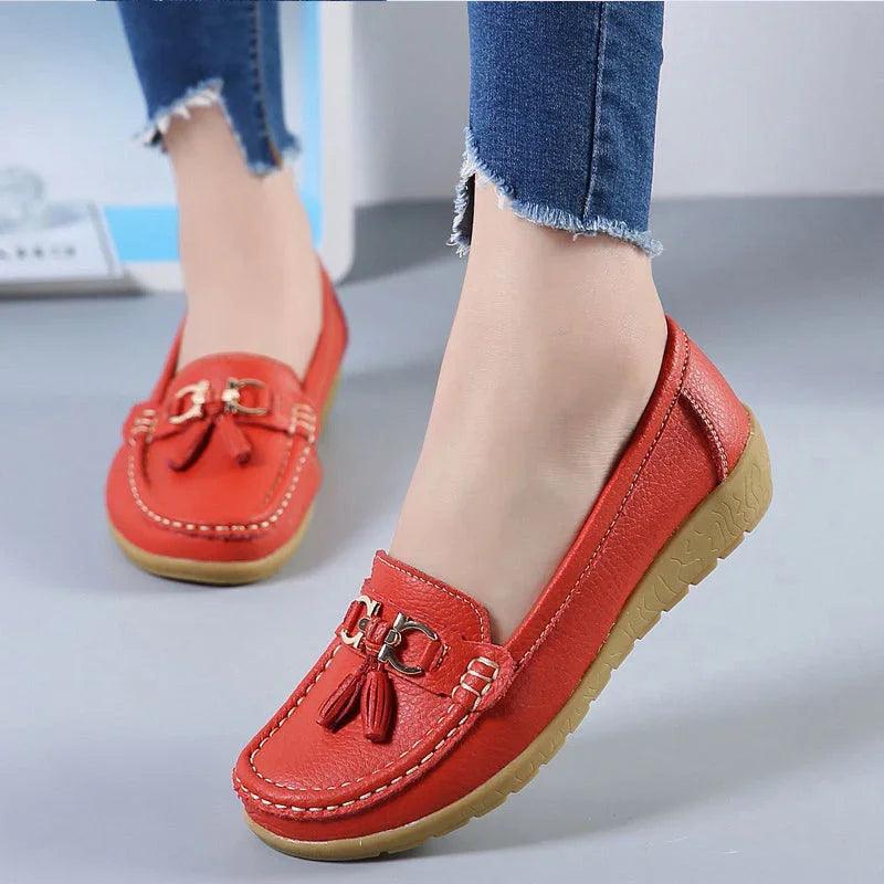 Soft Angel™ Leather Orthopedic Sneakers