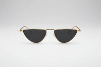 Gold with Black Lenses