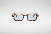 Leopard with Blue Lenses