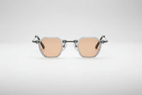 Transparent with Orange Lenses