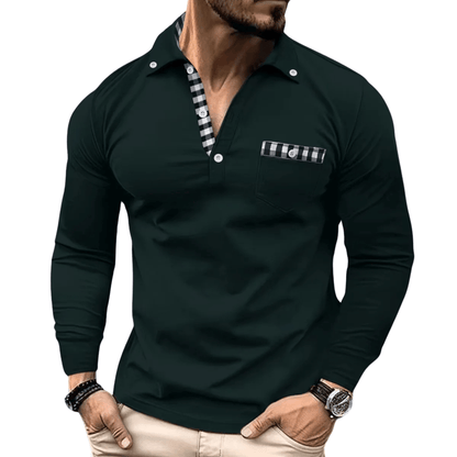Lotas | Elegant Checked Polo for Men