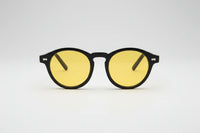 Black with Yellow Lenses