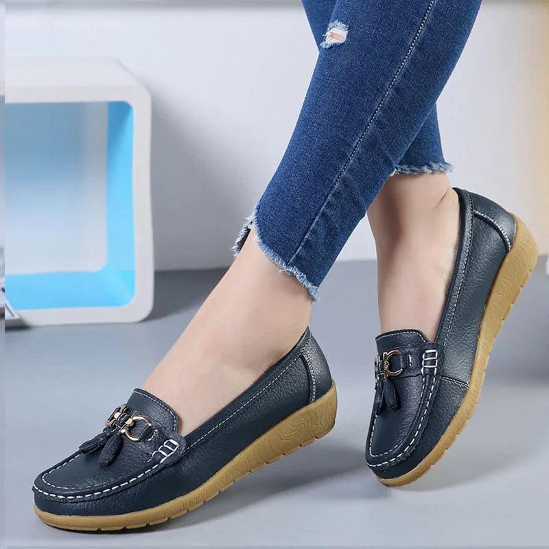 Soft Angel™ Leather Orthopedic Sneakers
