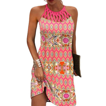 Tanzania™ - Printed Dress with Clasps