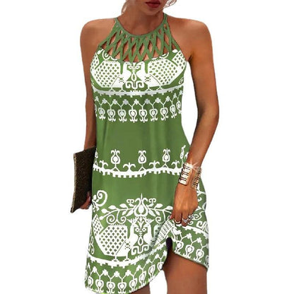 Tanzania™ - Printed Dress with Clasps