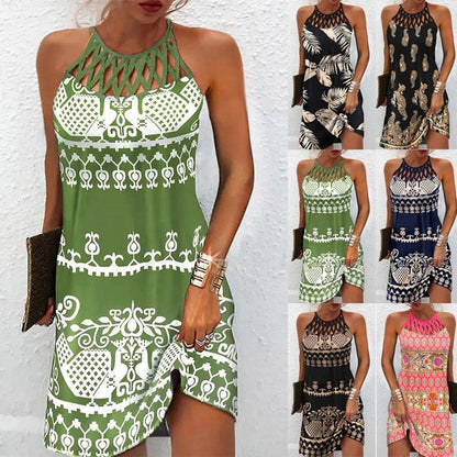 Tanzania™ - Printed Dress with Clasps