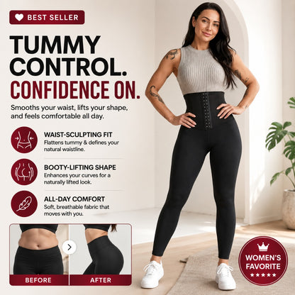 Leggings Power Fit™ - 2-in-1 with Shaping Waistband