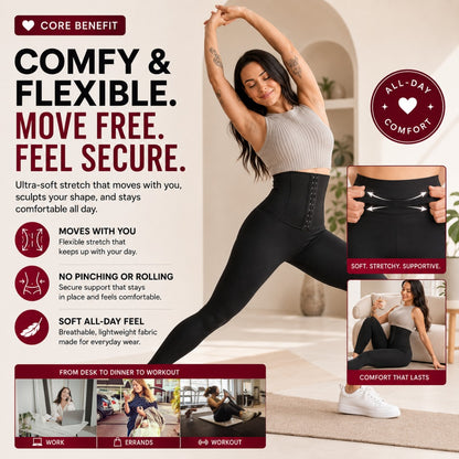 Leggings Power Fit™ - 2-in-1 with Shaping Waistband