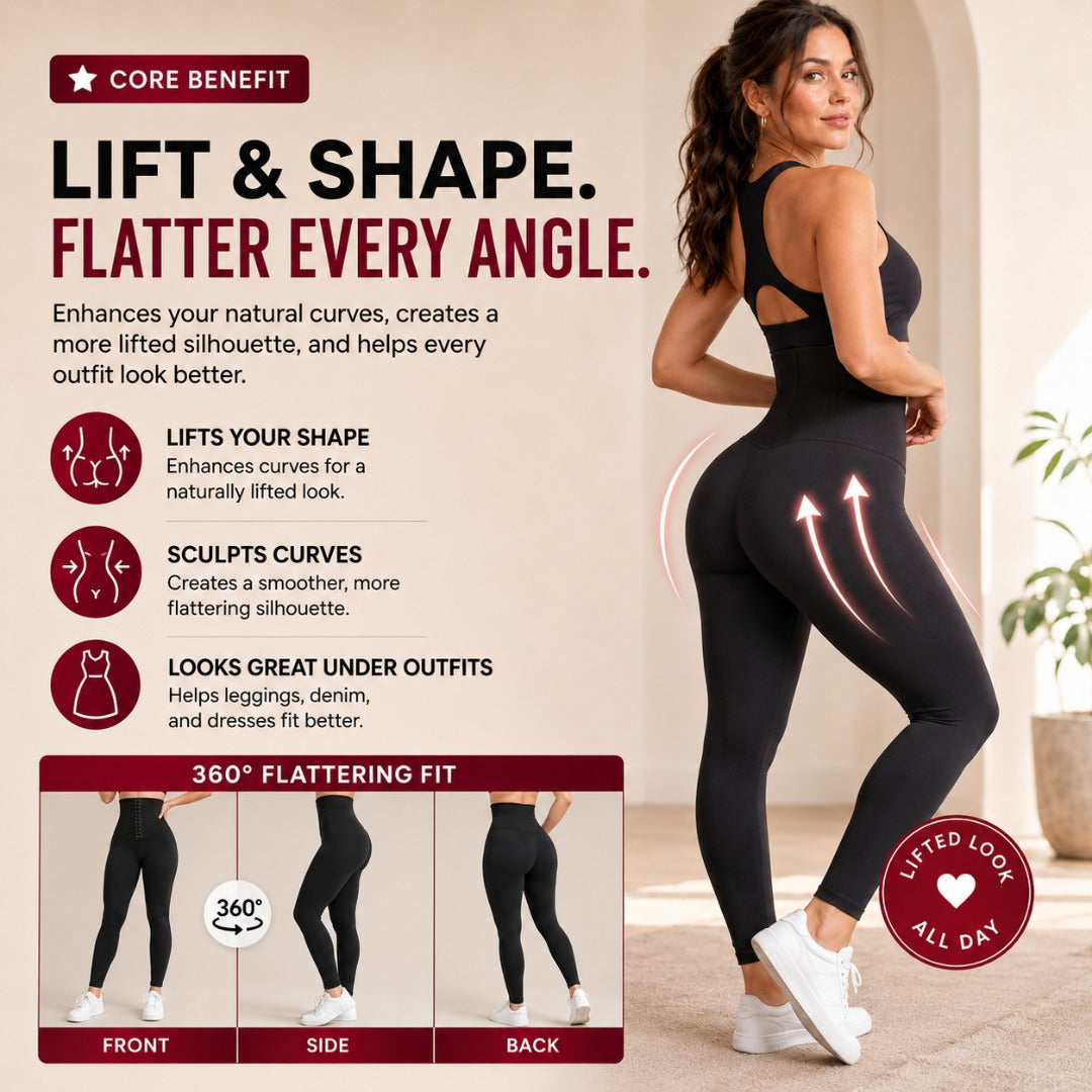 Leggings Power Fit™ - 2-in-1 with Shaping Waistband