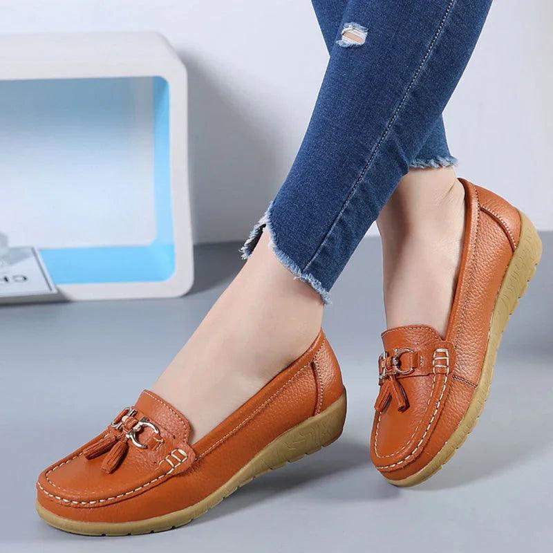 Soft Angel™ Leather Orthopedic Sneakers