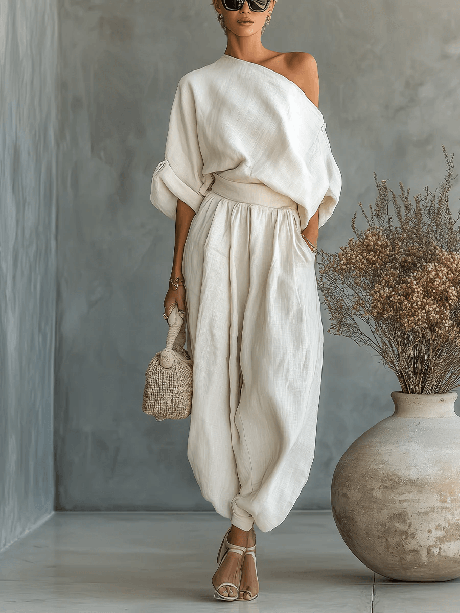 Mila™ | Off-Shoulder Two-Piece Set