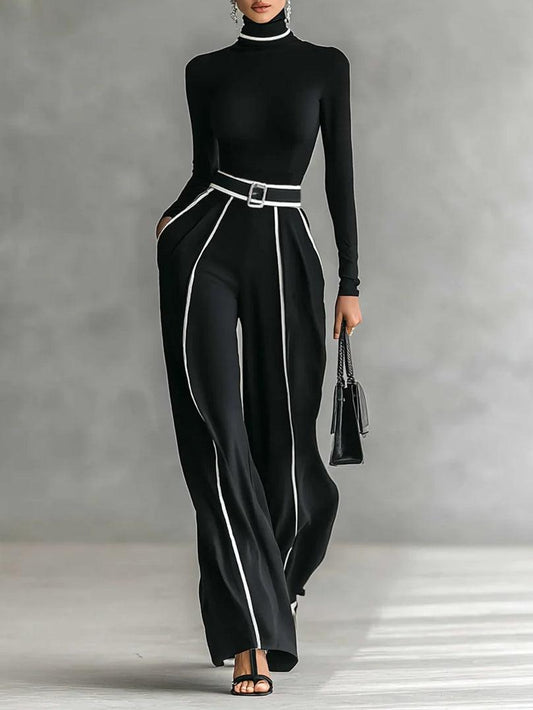 Vera™ | Elegant Set with Contrast Detail