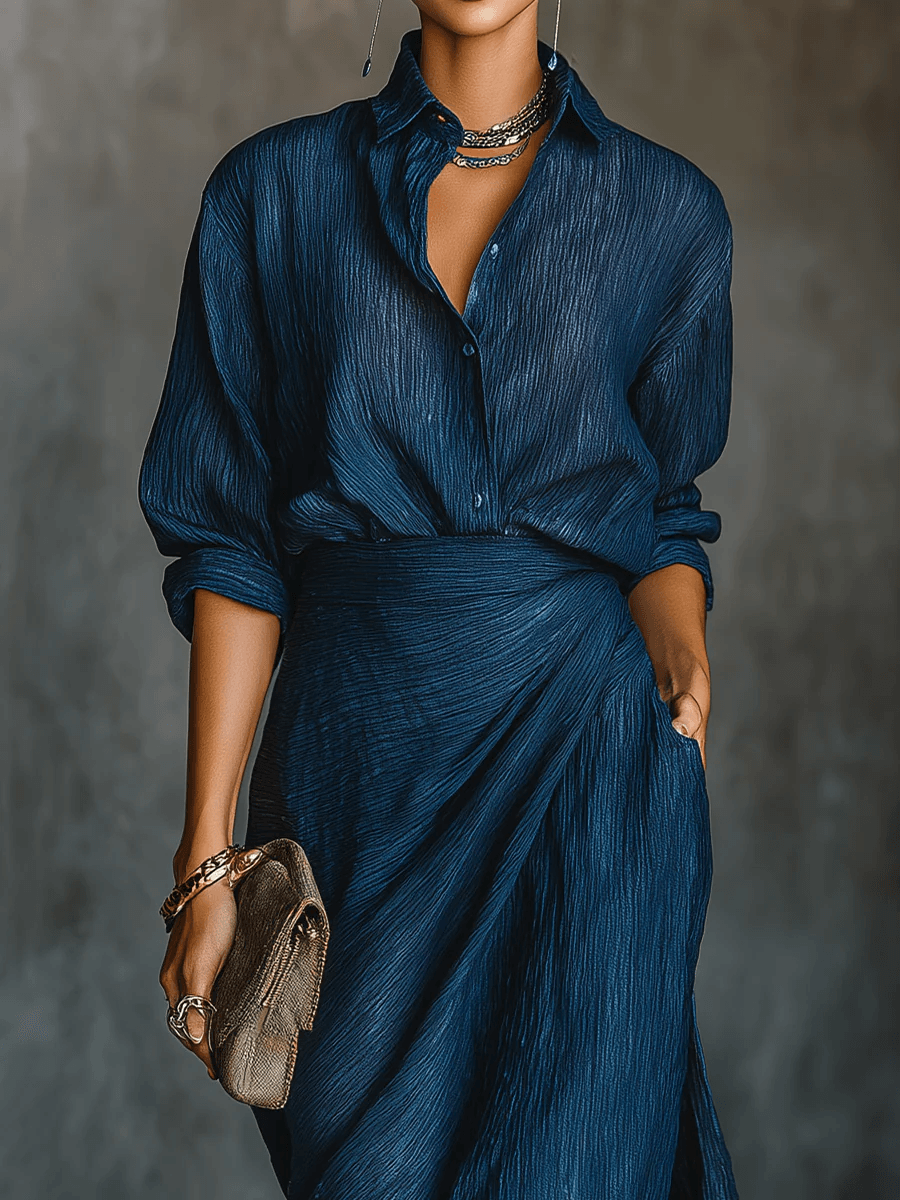 Sara™ | Elegant Set with Long Skirt