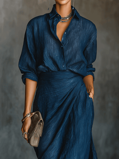 Sara™ | Elegant Set with Long Skirt
