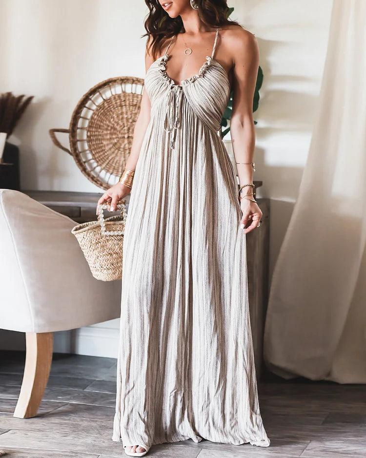 Judith™ - Sleeveless Pleated Dress