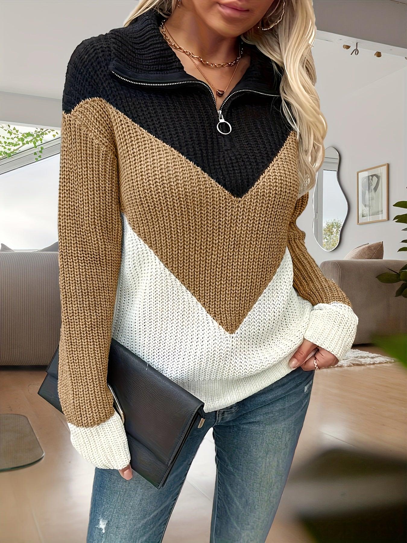 Laura – Zip Sweater