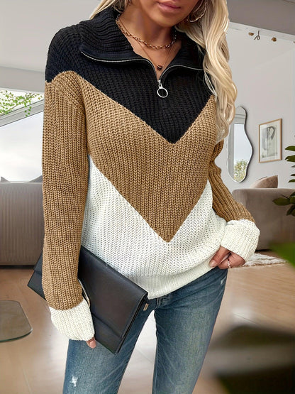 Laura – Zip Sweater