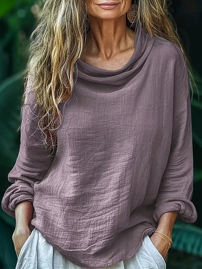 Hellen - Elegant Long-Sleeve Blouse