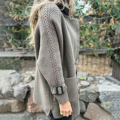 EMIRA™ | Mid-Length Double-Breasted Coat