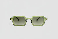 Green with Dark Lenses